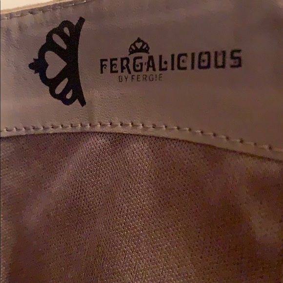 Fergalicious Tan Riding Boots with Braiding - Picture 8 of 13